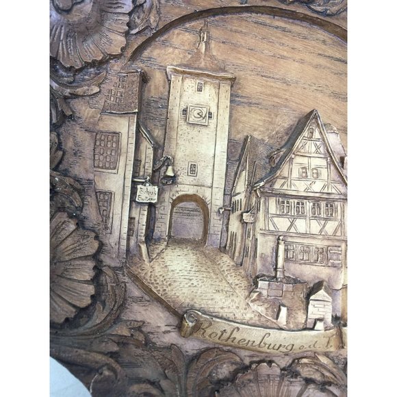 Rothenburg ob der Tauber, Bavaria, Germany Wall Plate Plaque 3D - Picture 5 of 6